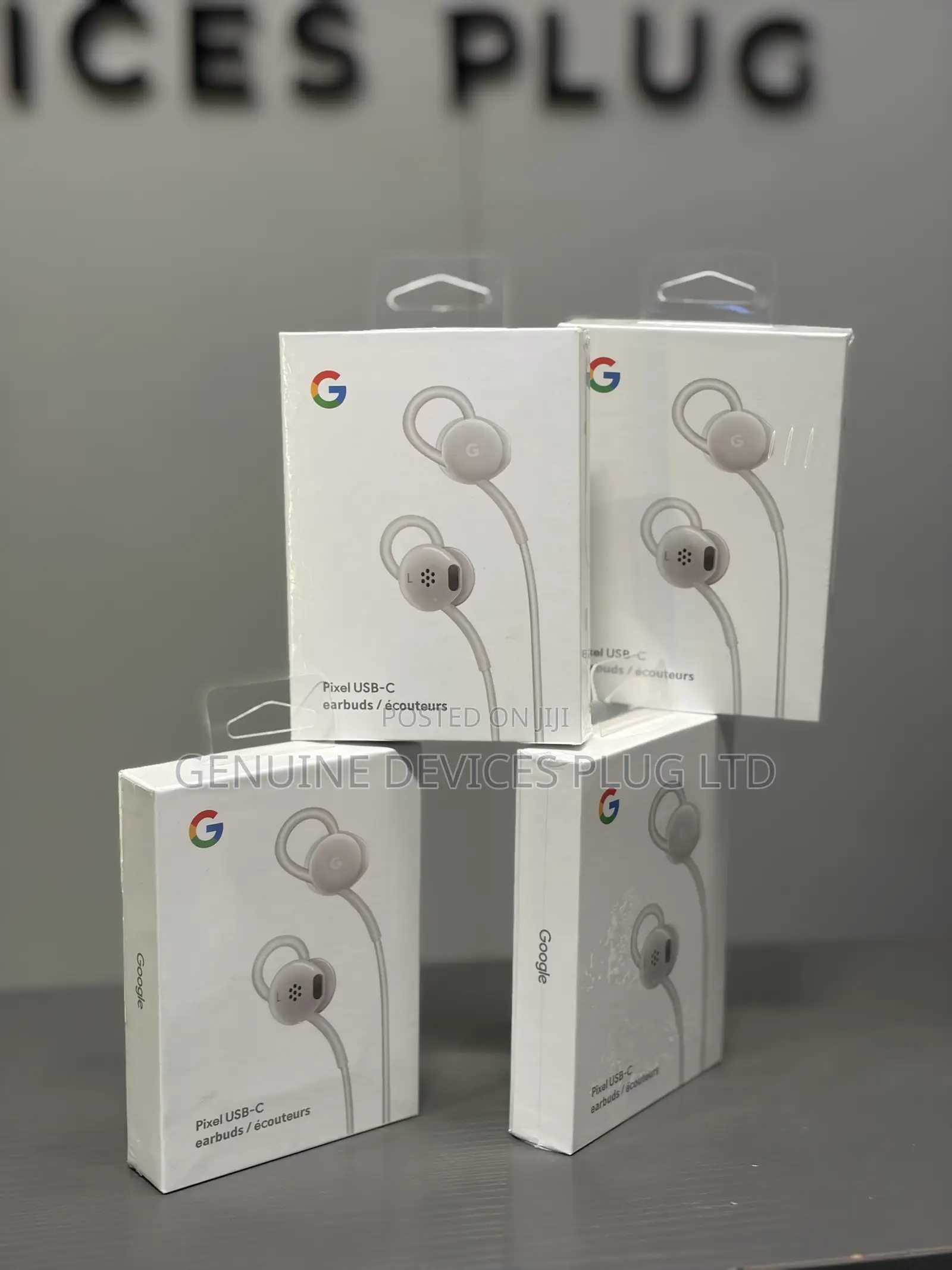 Google Earbuds Wired Headset USB-C- Comfortable Fit- Inline Controls