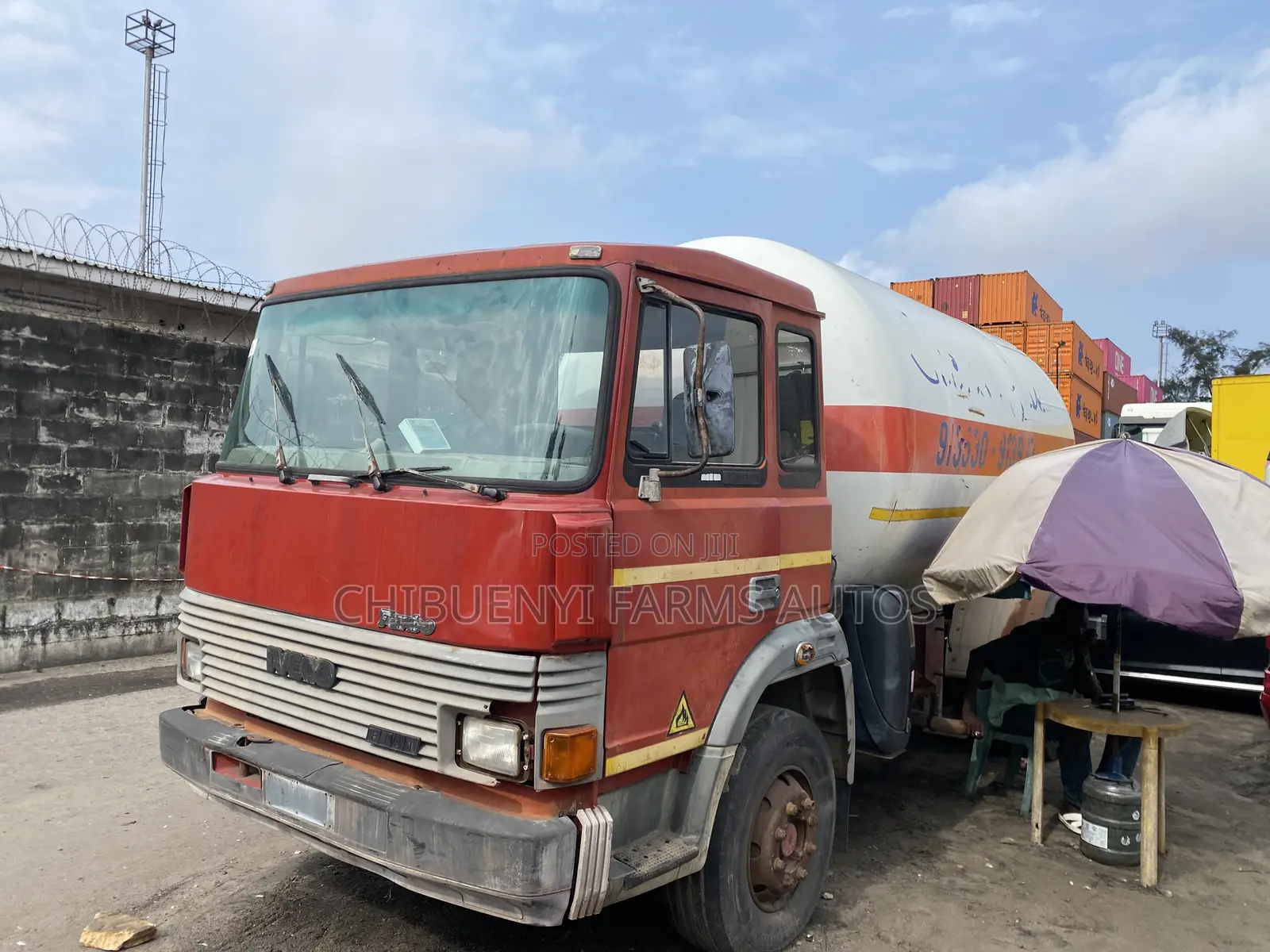 LPG Gas Truck 7-Tons (Iveco)