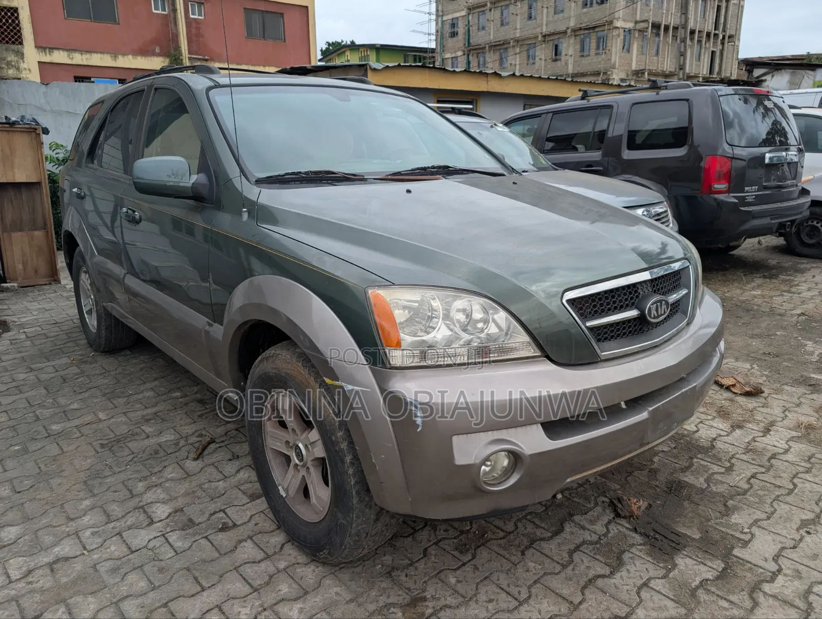 Kia Sorento 2007 Green