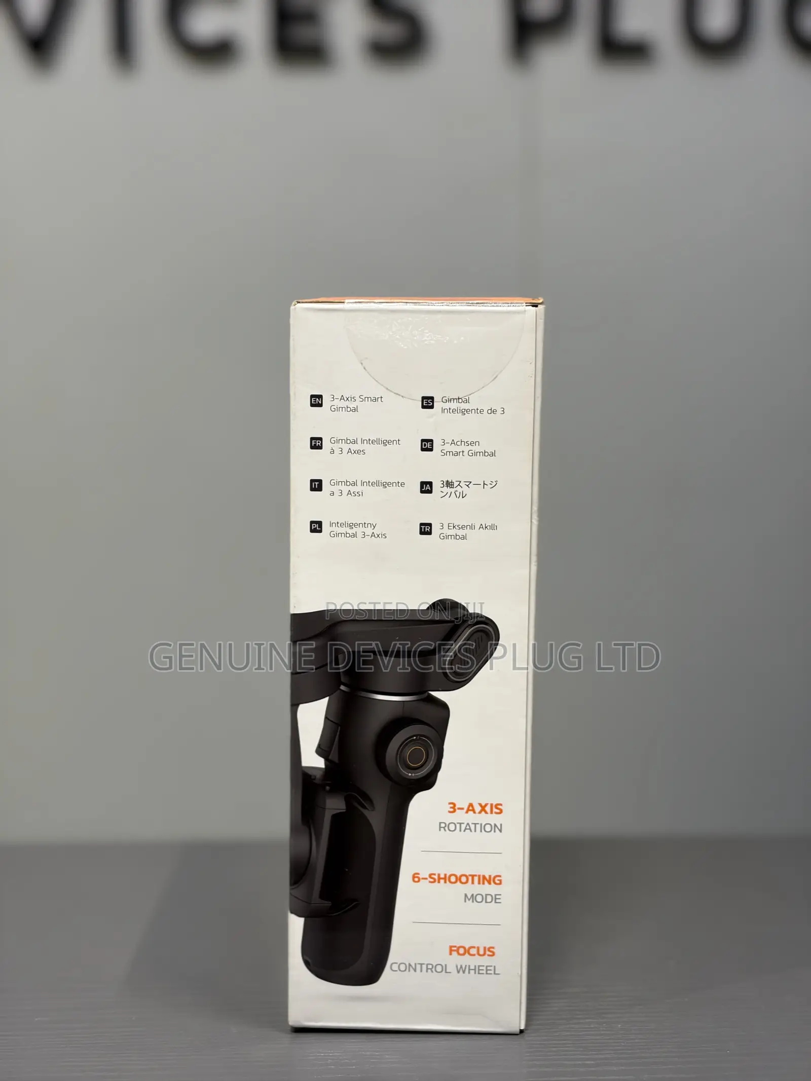 Porodo VELOCAM 3-Axis Gimbal Stabilizer for iPhone & Android