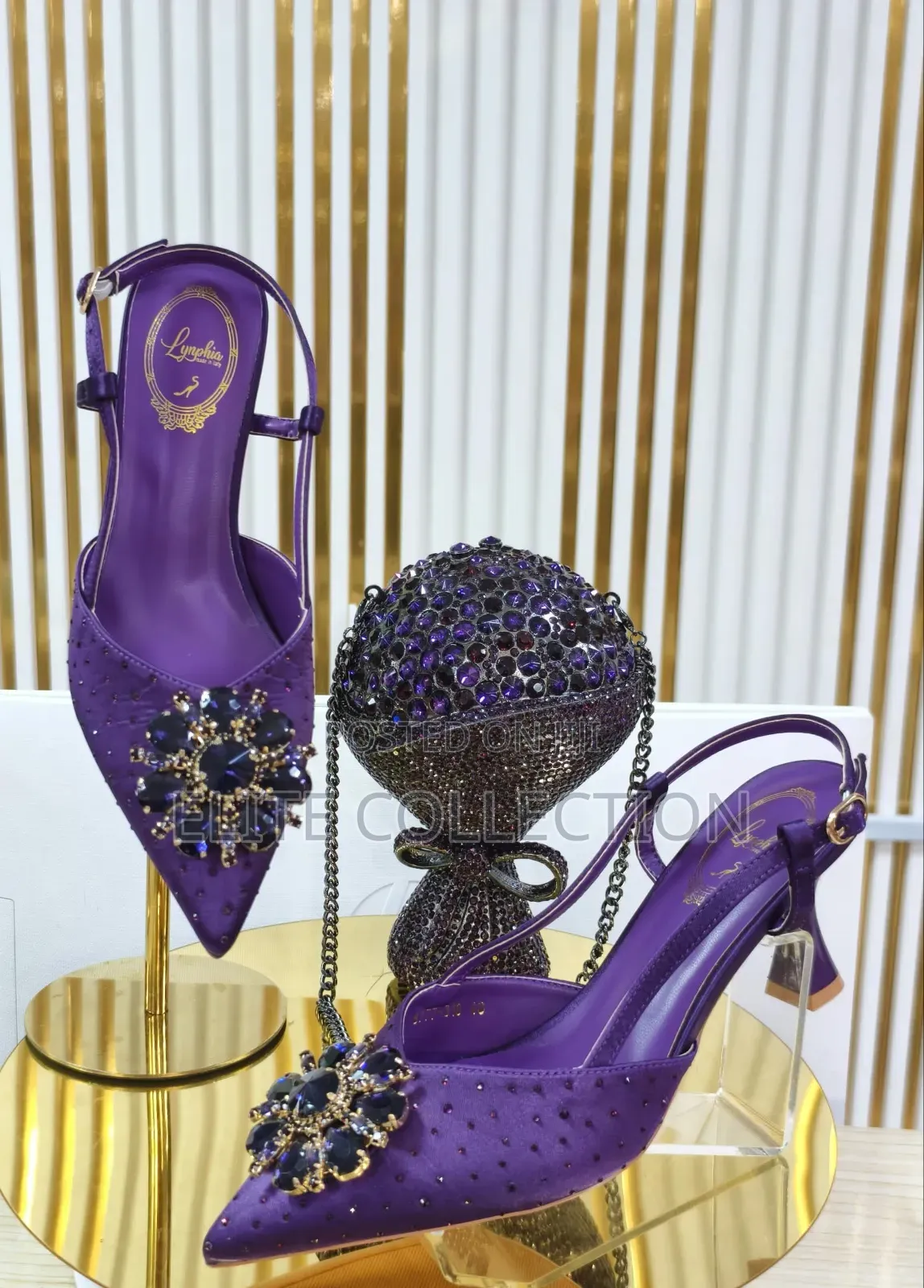 Luxury Heels and Purse Size 37_42