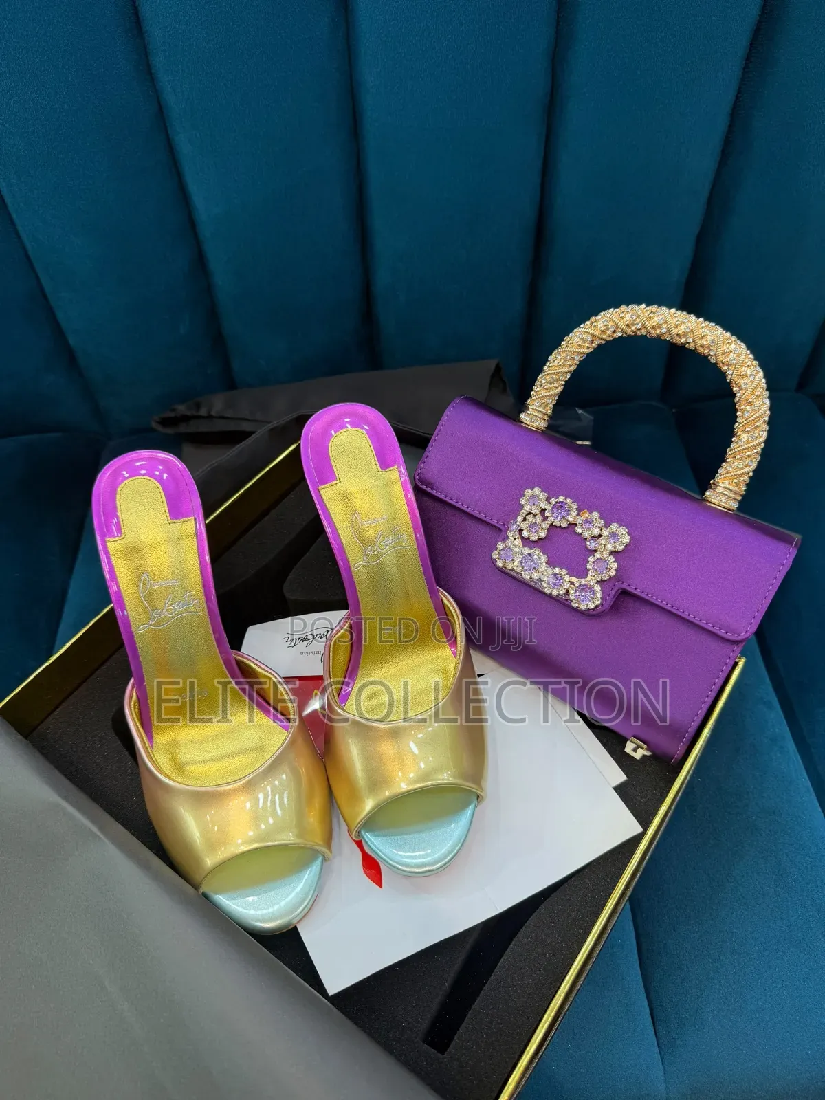 Louboutin Original Quality 38-43 Has Small Fitting 
Purse