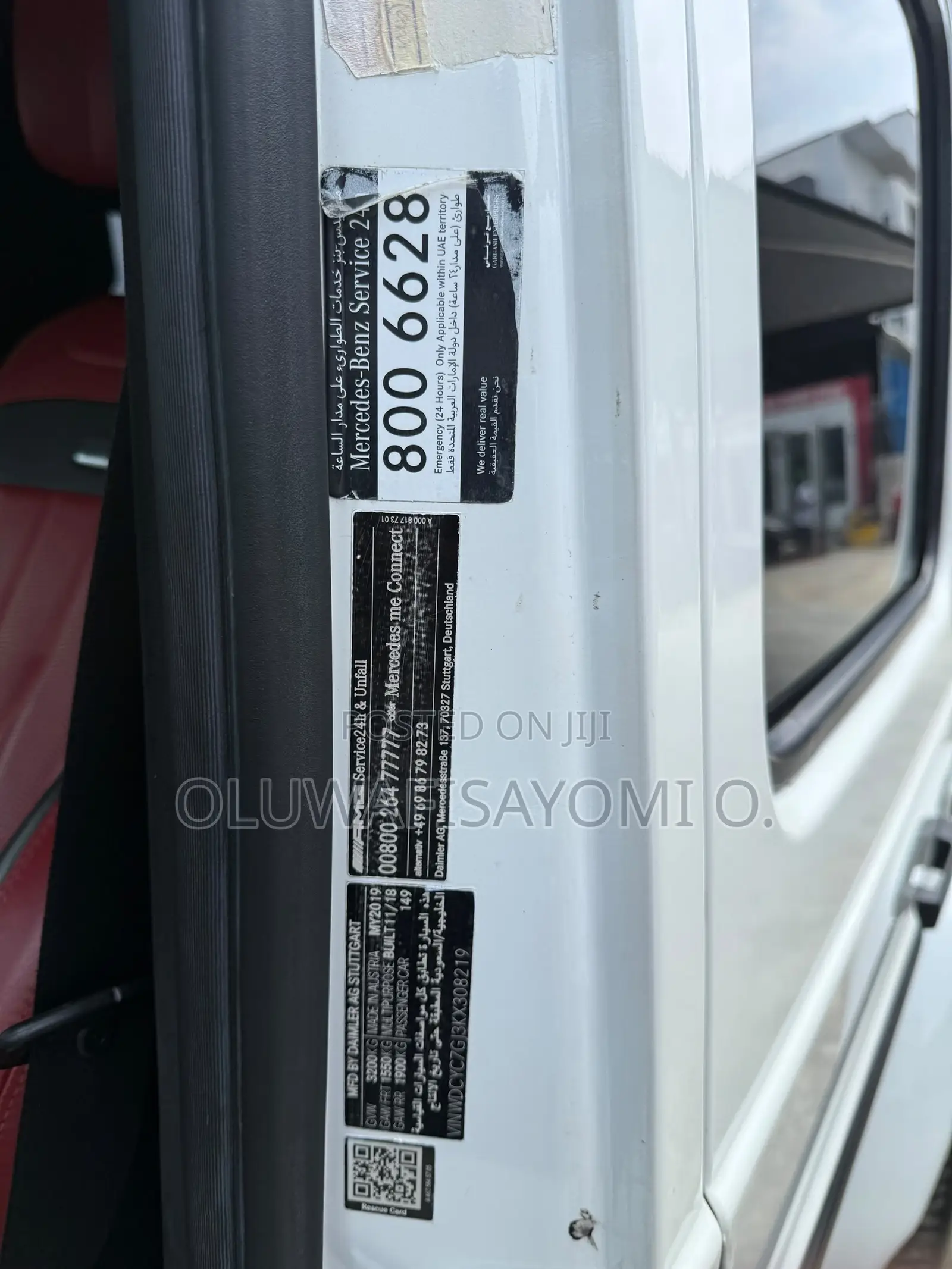 Mercedes-Benz G-Class G 63 AMG 4MATIC 2019 White