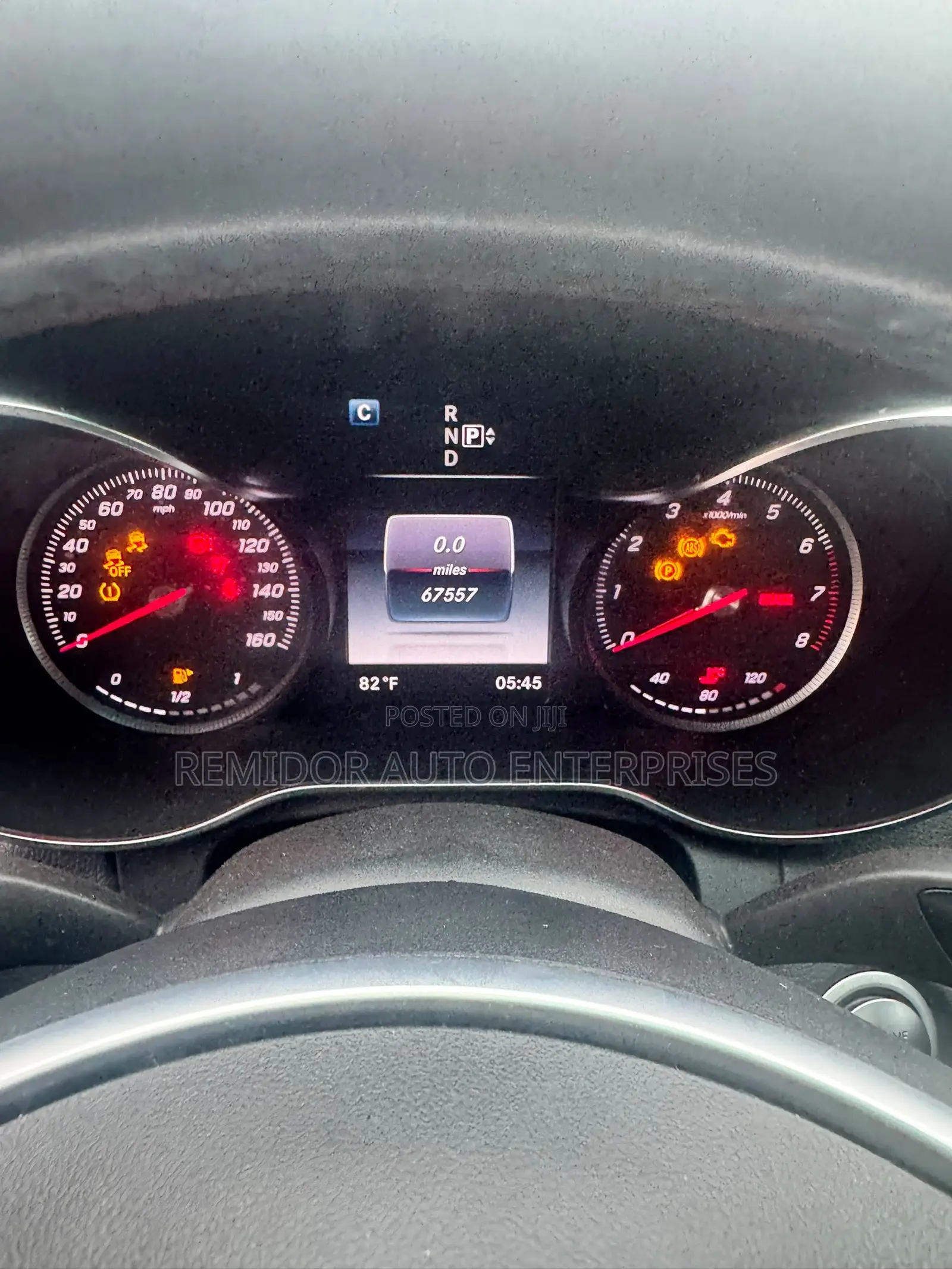 Mercedes-Benz C400 4Matic AWD Sedan (3.0L V6 7A) 2015 Black