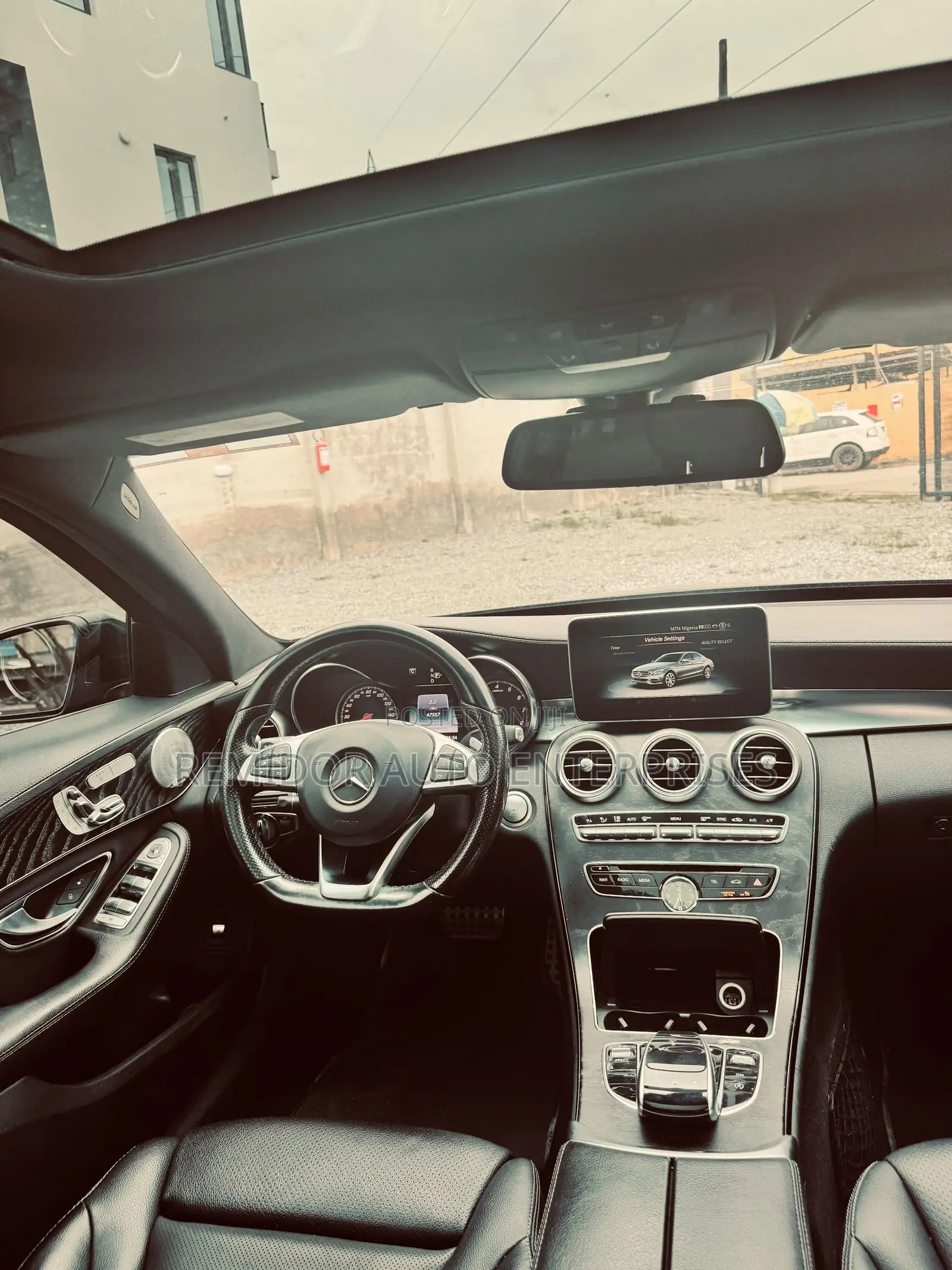 Mercedes-Benz C400 4Matic AWD Sedan (3.0L V6 7A) 2015 Black