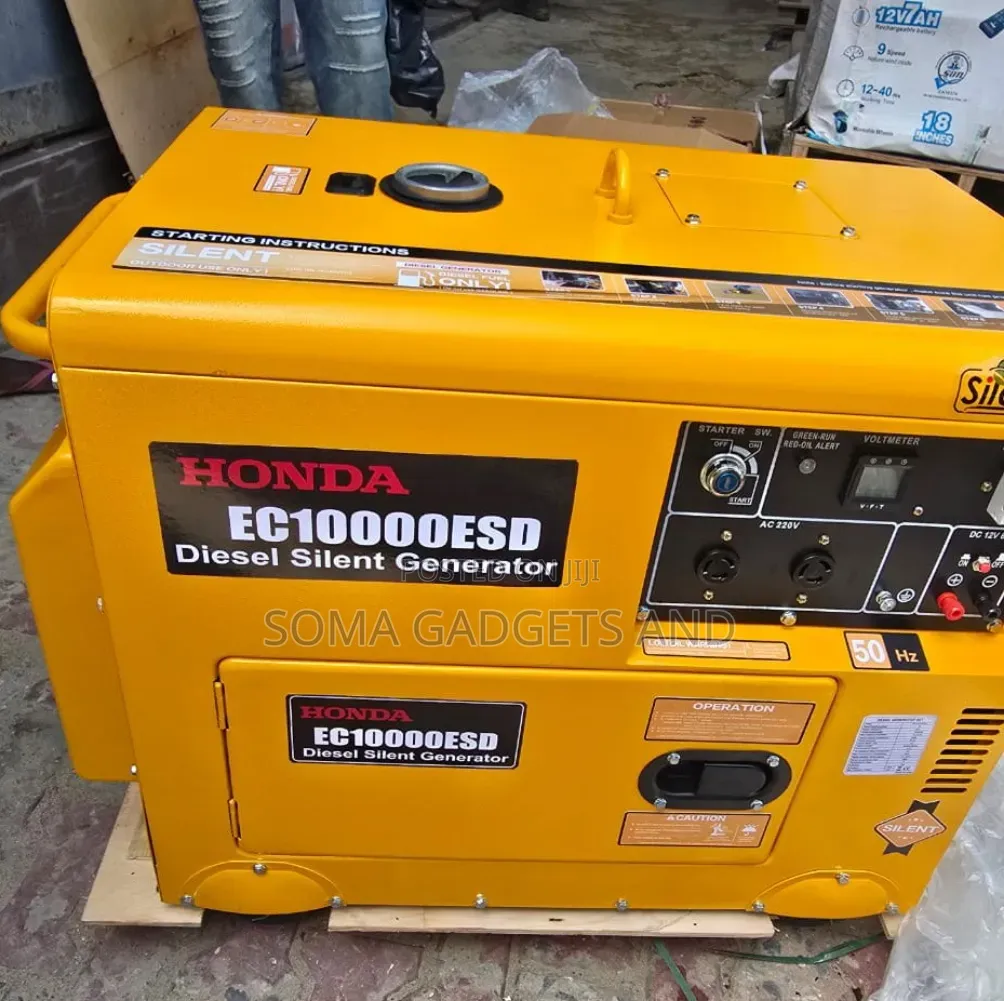 ☆¤Best Honda Diesel Soundproof Gen 1years Wty 10kva 100%copper Coil