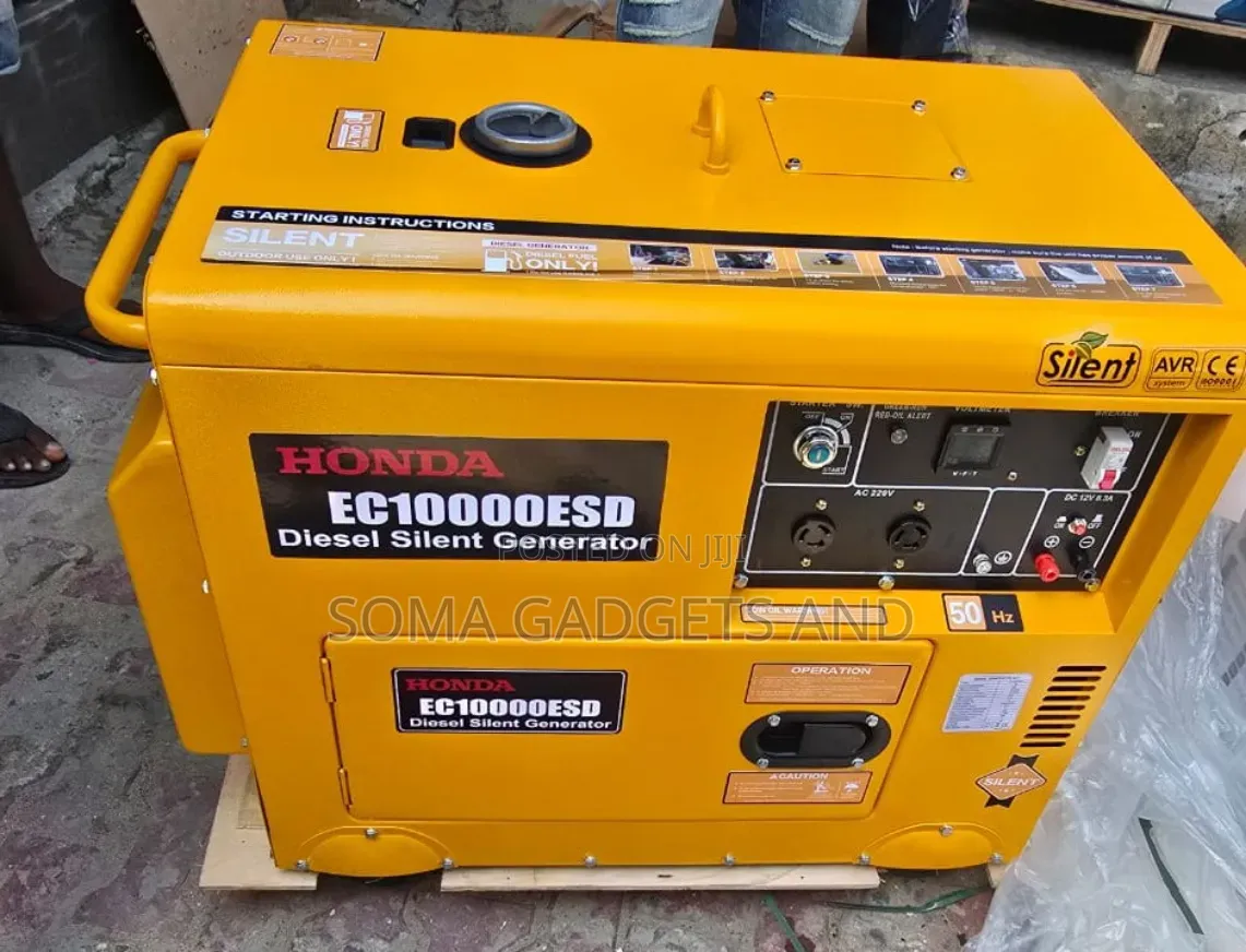 ☆¤Best Honda Diesel Soundproof Gen 1years Wty 10kva 100%copper Coil