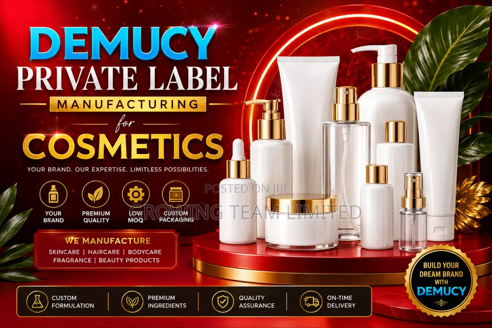 Private Label Manufacturers for Cosmetics in Effurun/Warri