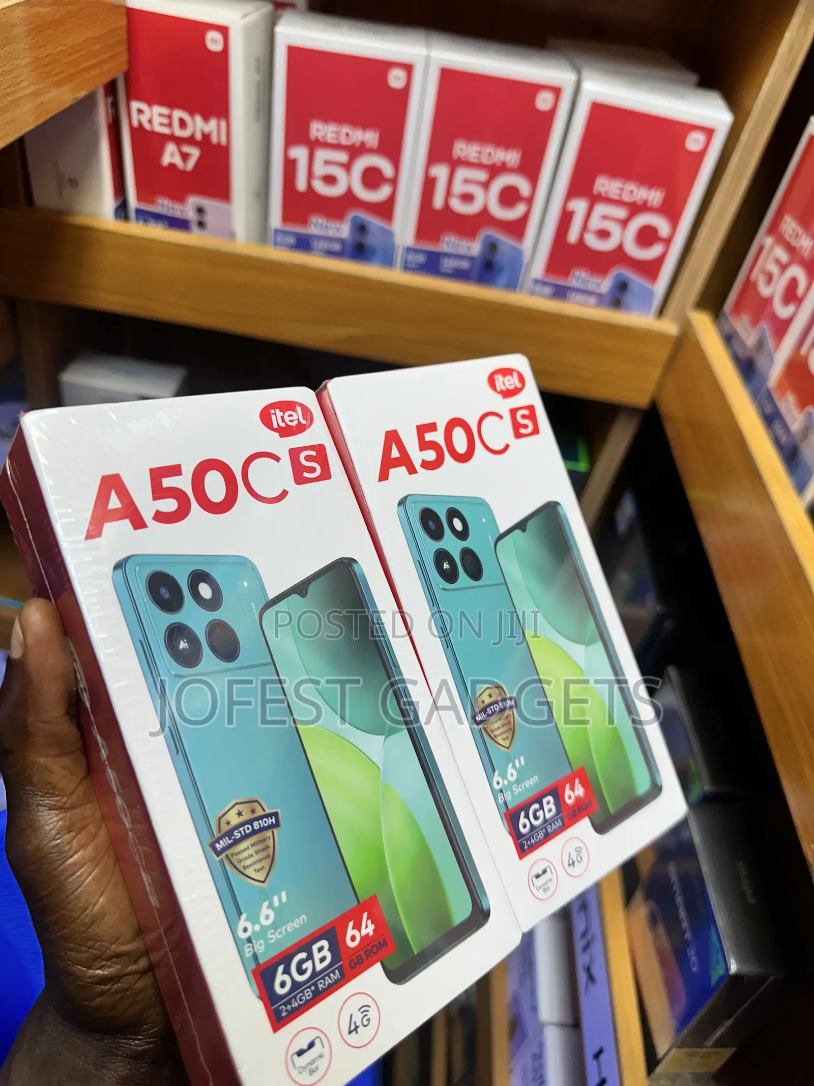 New Itel A50C 32 GB Black