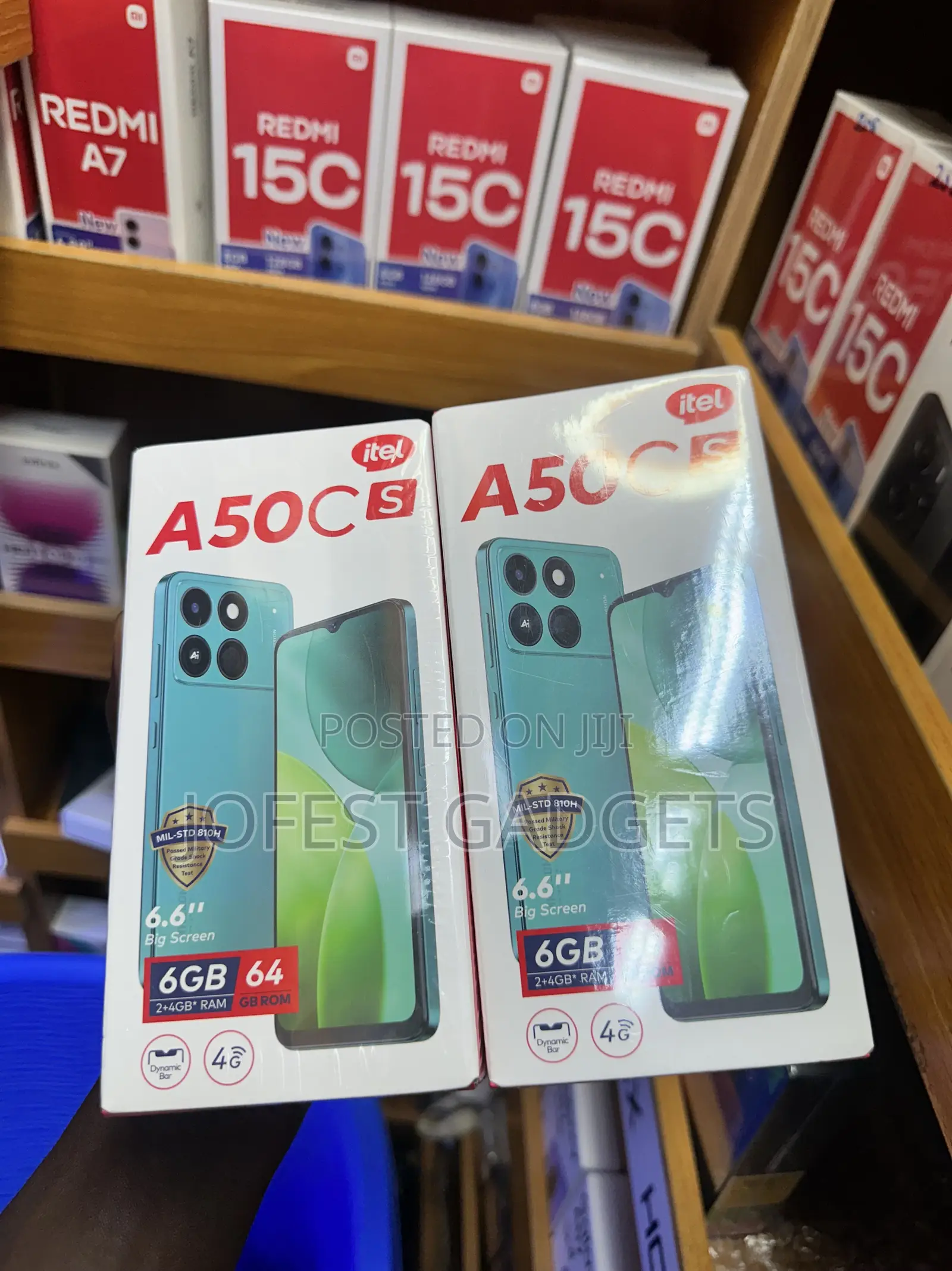 New Itel A50C 32 GB Black