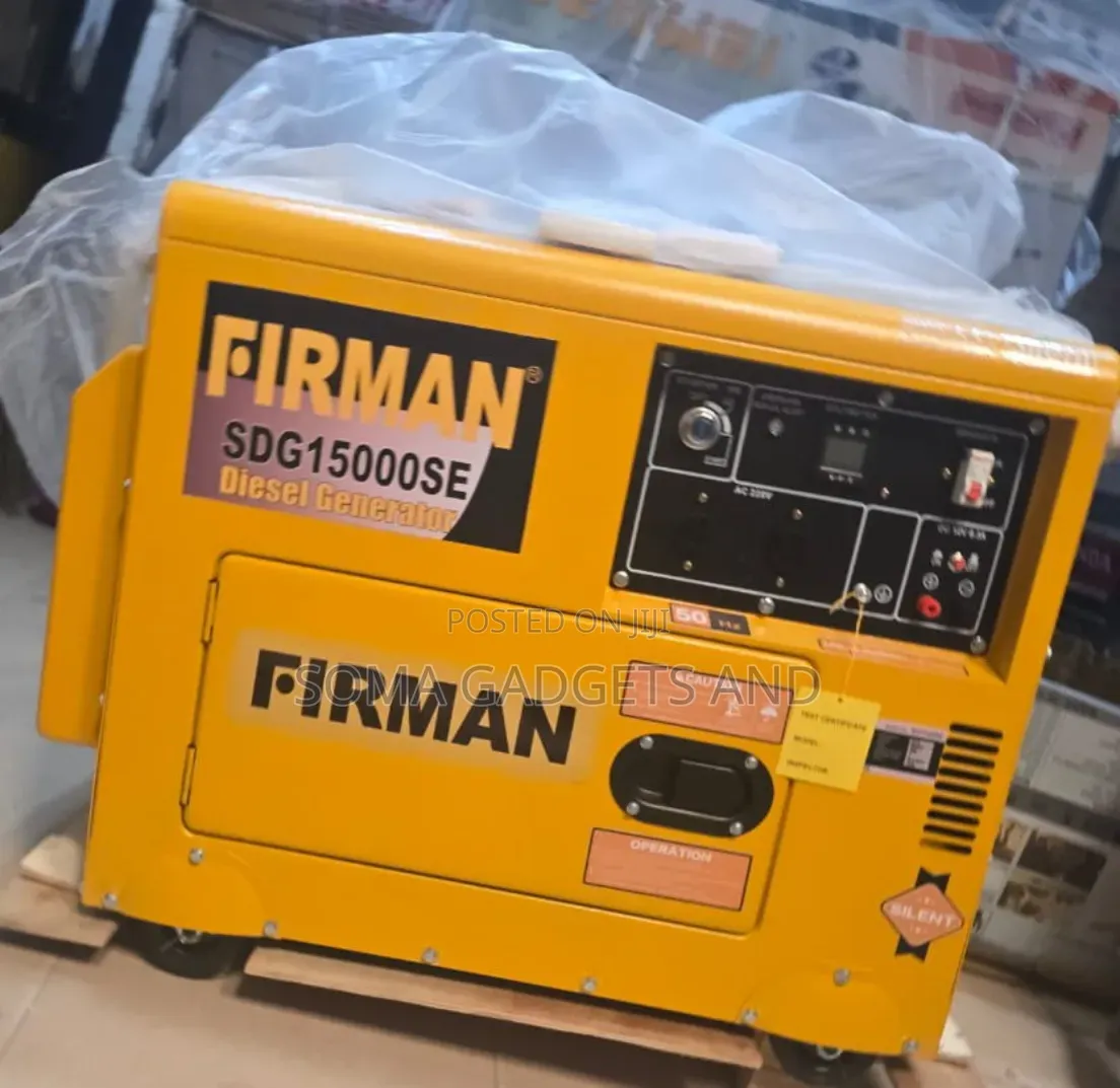☆¤Come I Have Firman Diesel Soundproof Gen 12.5kva 1years Wty