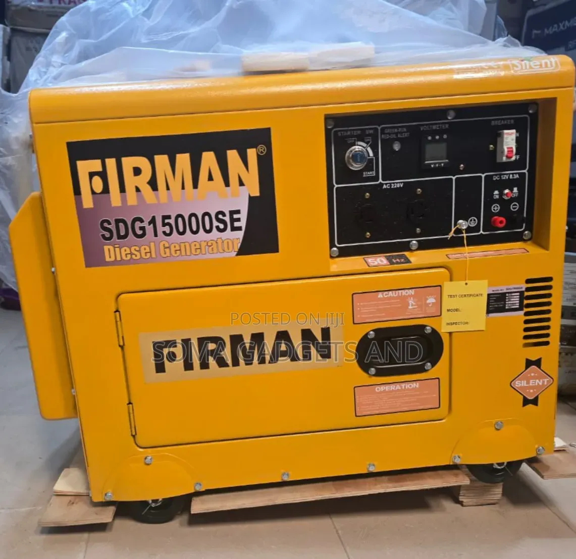 ☆¤Come I Have Firman Diesel Soundproof Gen 12.5kva 1years Wty