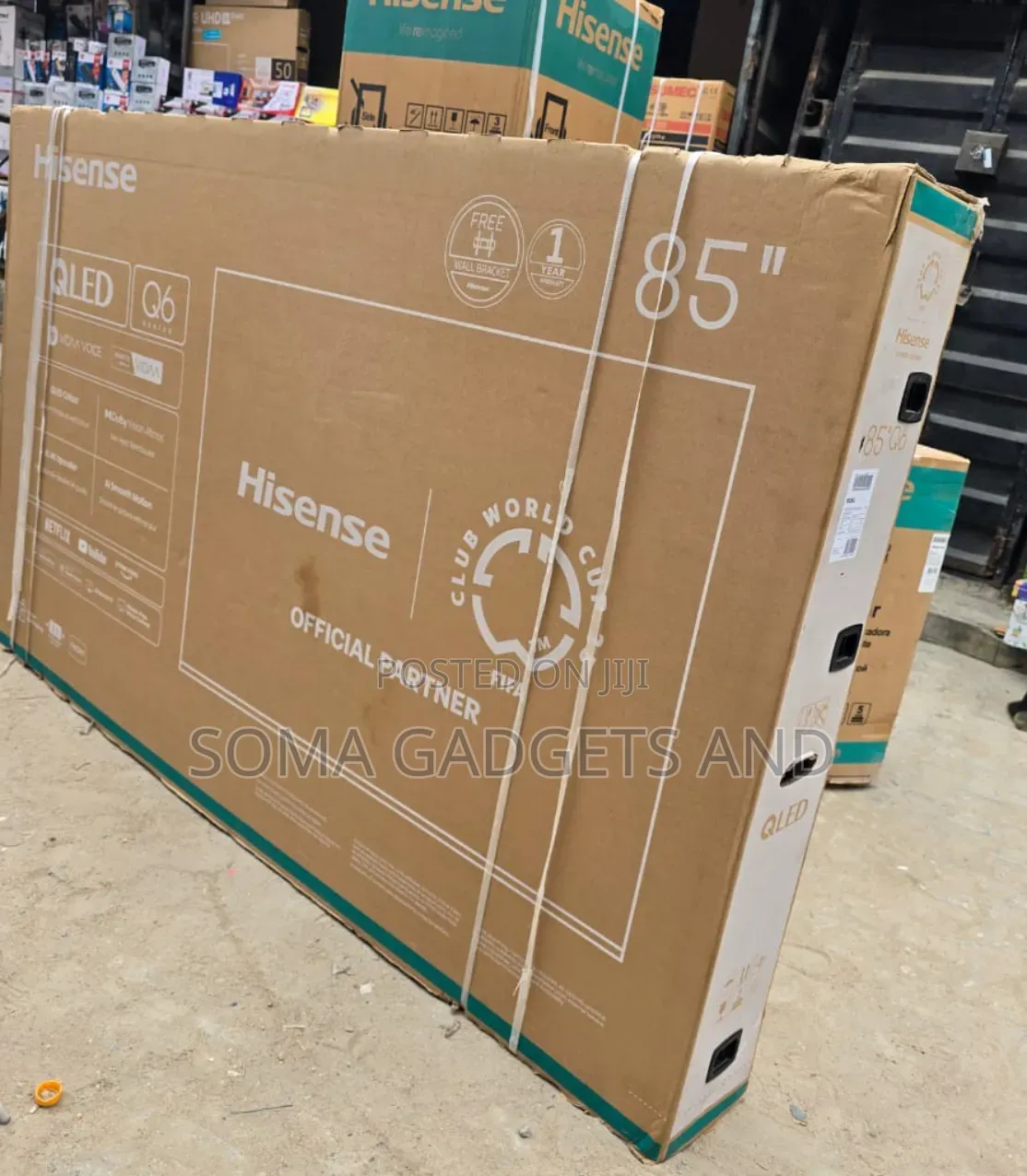 Hisense 85inch Smart Television Qled Q6 Series