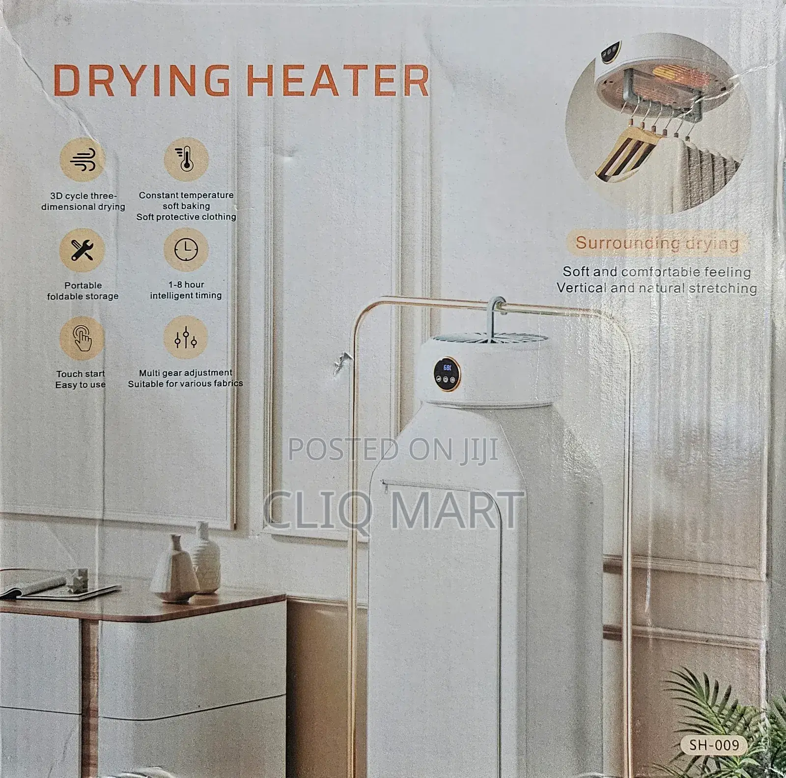 Portable Hot Air Clothes Dryer