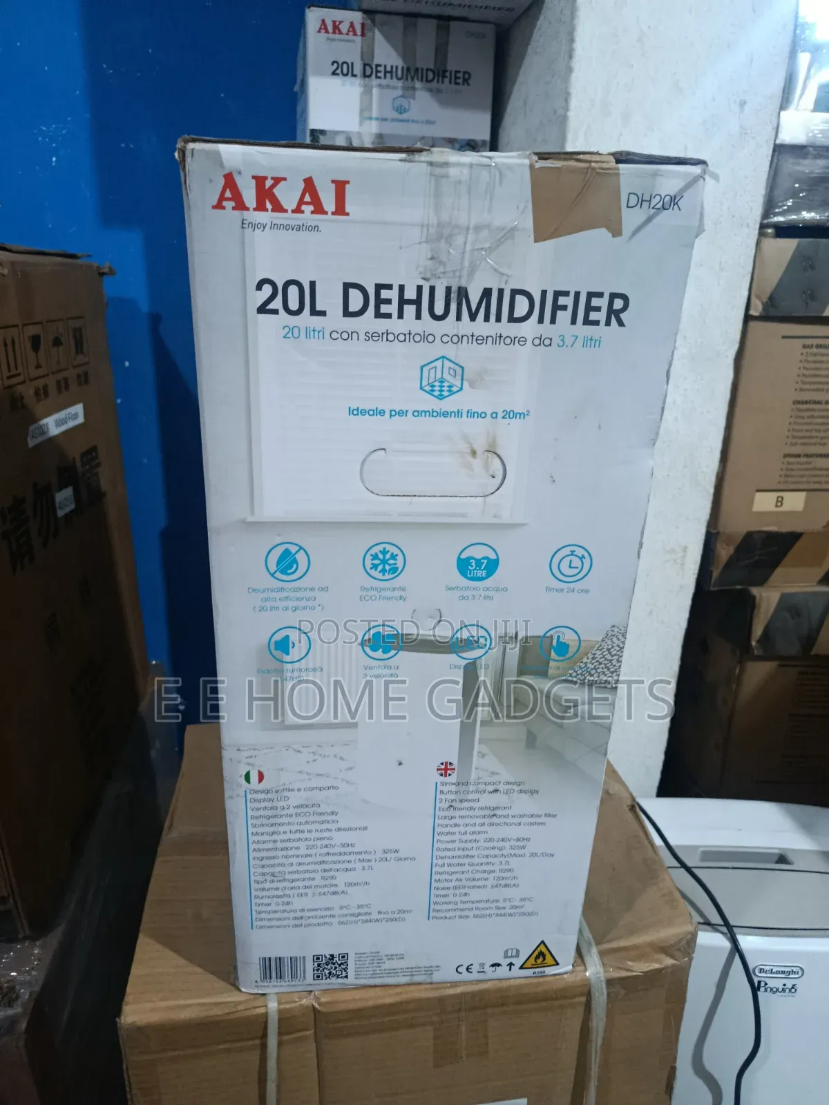 AKAI 20liters Dehumidifier-Moisture Absorber
