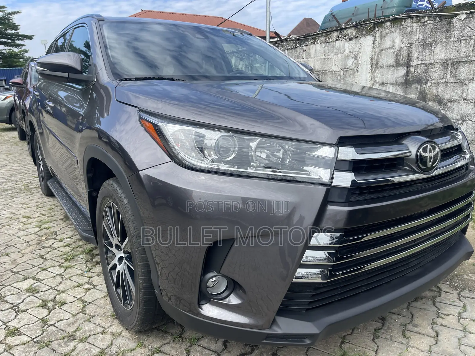 Toyota Highlander Limited V6 4x2 (3.5L 6cyl 6A) 2016 Gray
