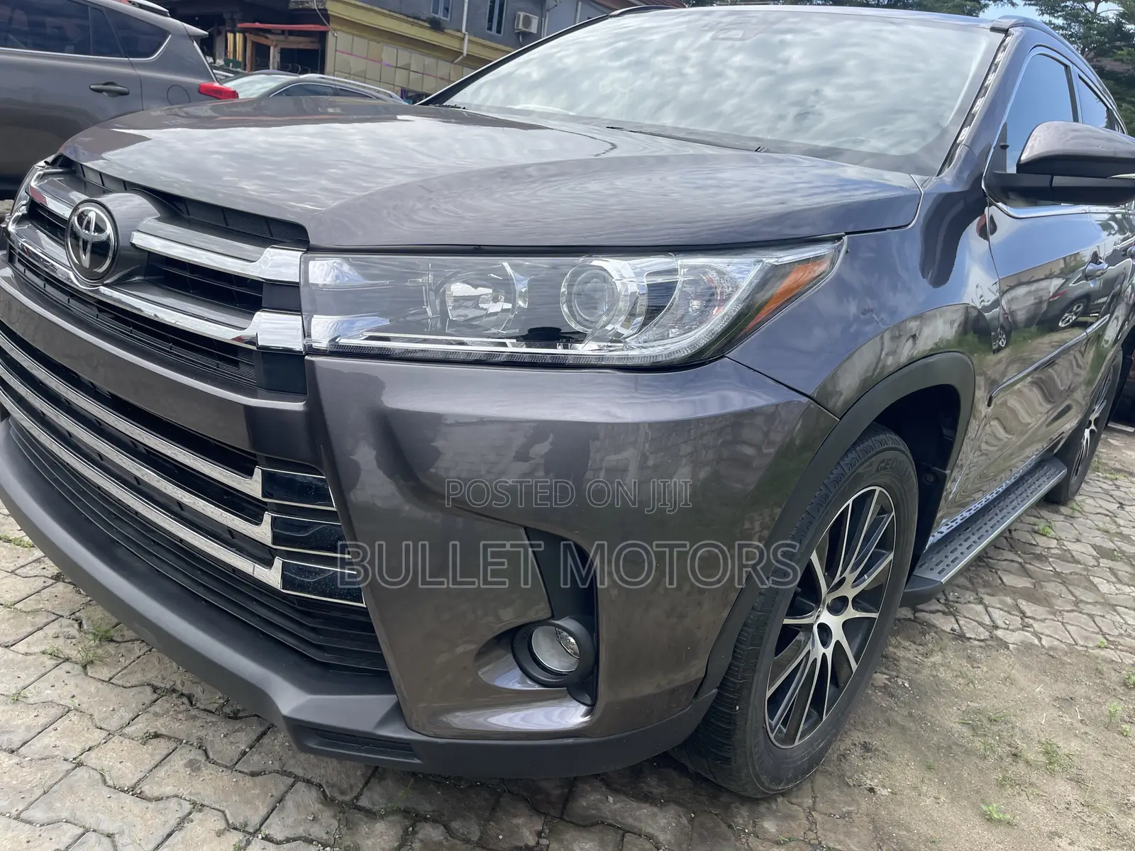 Toyota Highlander Limited V6 4x2 (3.5L 6cyl 6A) 2016 Gray