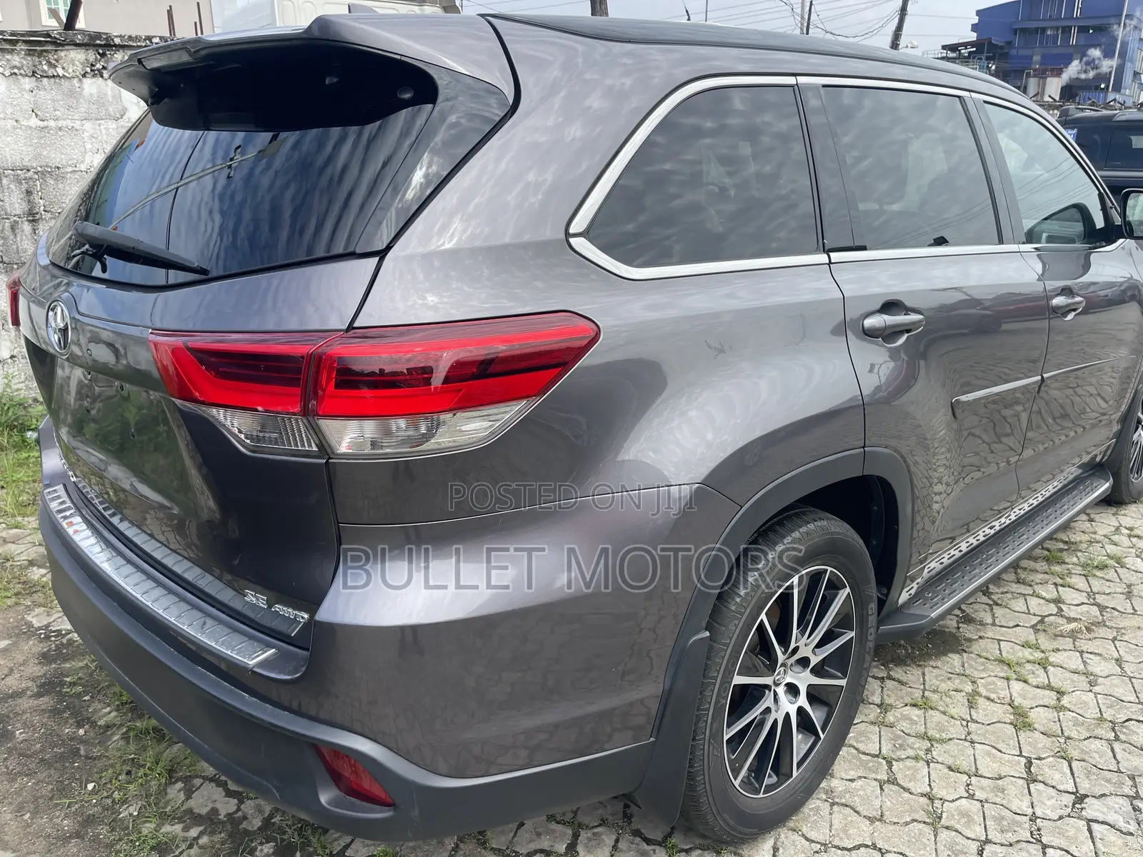 Toyota Highlander Limited V6 4x2 (3.5L 6cyl 6A) 2016 Gray