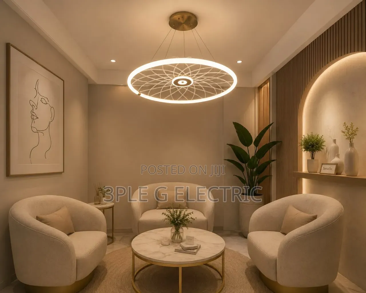 Net Chandelier Size 600mm