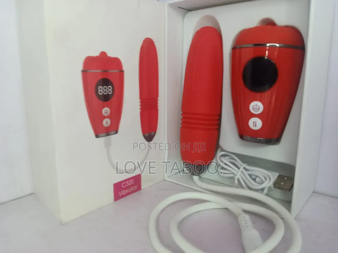 Fox Double End Pulsating Licker Vibrator With HD Monitor