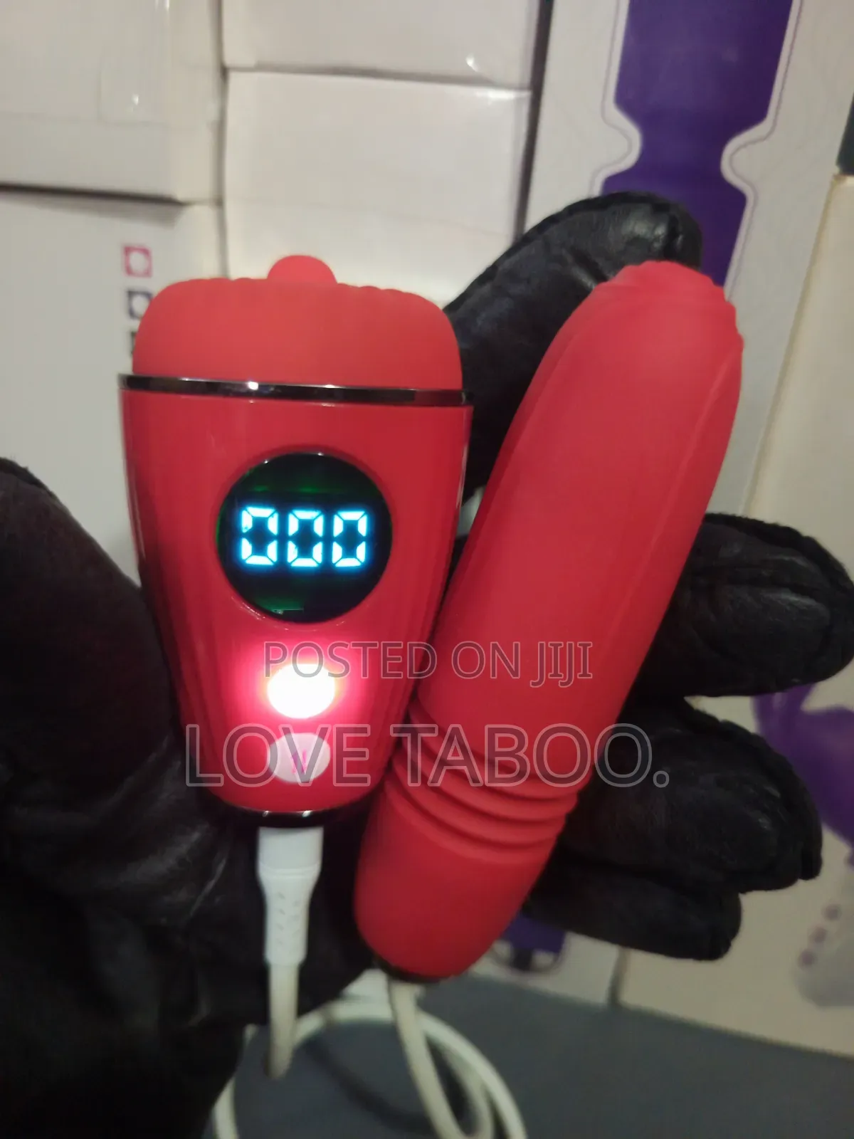 Fox Double End Pulsating Licker Vibrator With HD Monitor