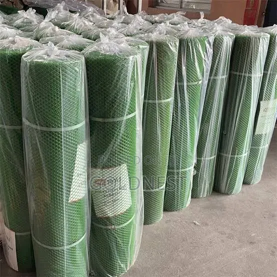 Green Plastic Mesh