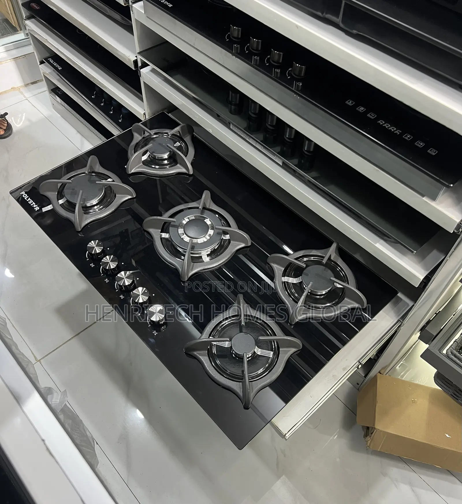 Highly Quality Polystar All 5-Burner Gas Cooker