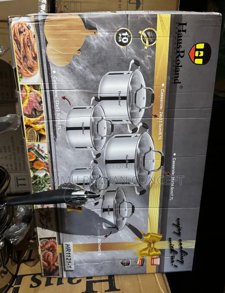 Haus Roland Stainless Cookware Set