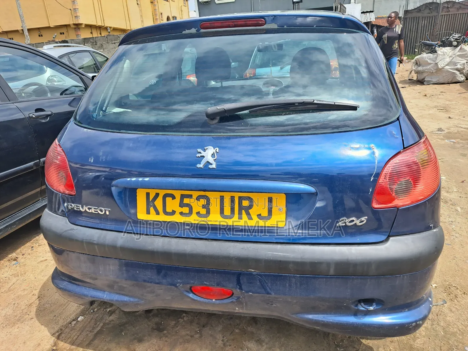 Peugeot 206 2003 Blue