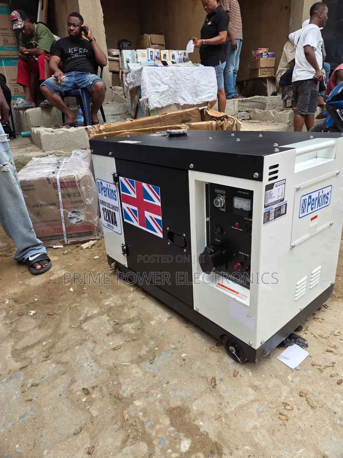 12kVA Perkins Soundproof Generator – UK Made
