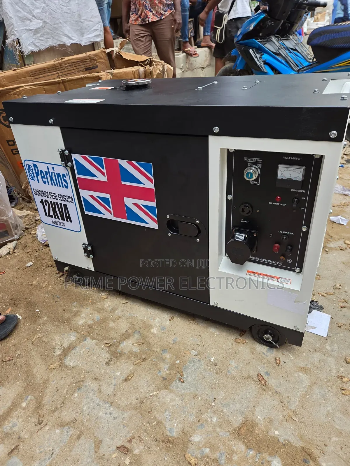 Original 12kVA Perkins UK Made Silent Generator