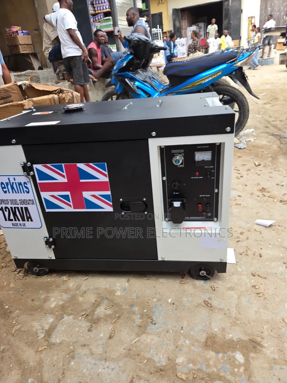 Premium 12kVA Perkins Soundproof Diesel Generator