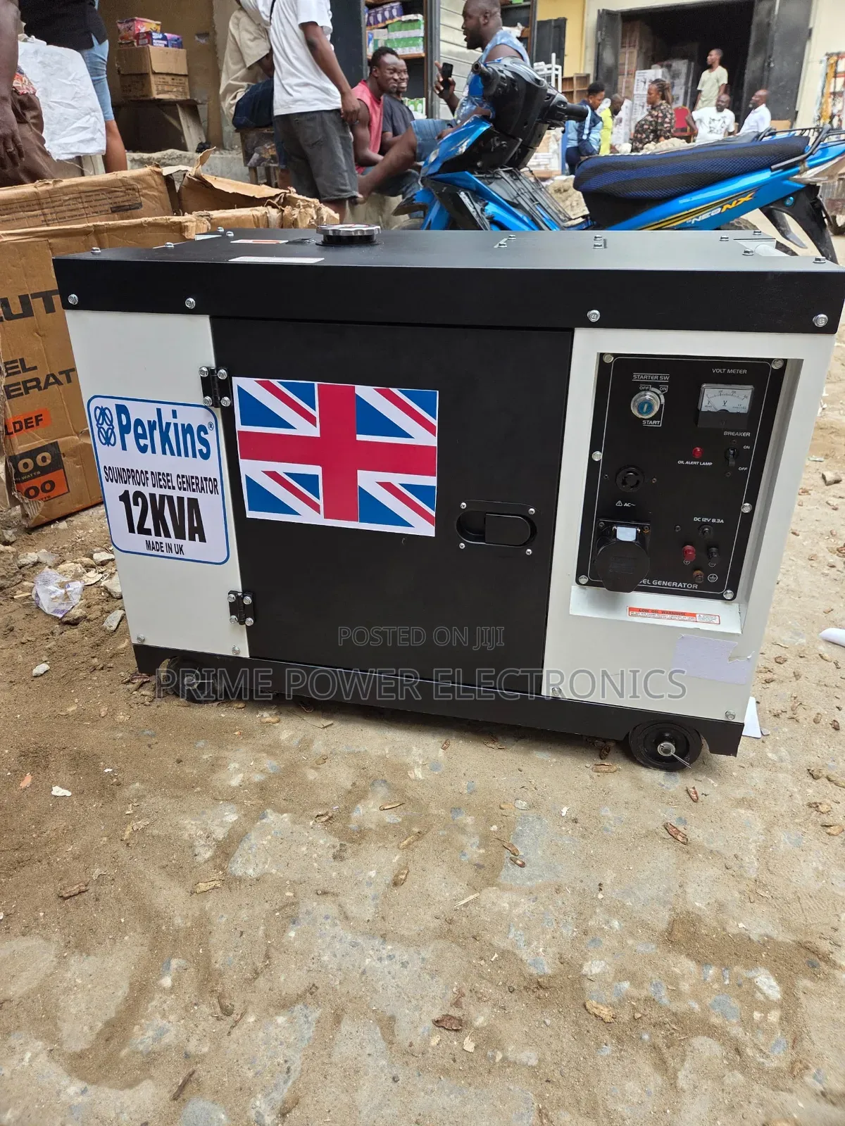 UK Made 12kVA Perkins Silent Diesel Generator