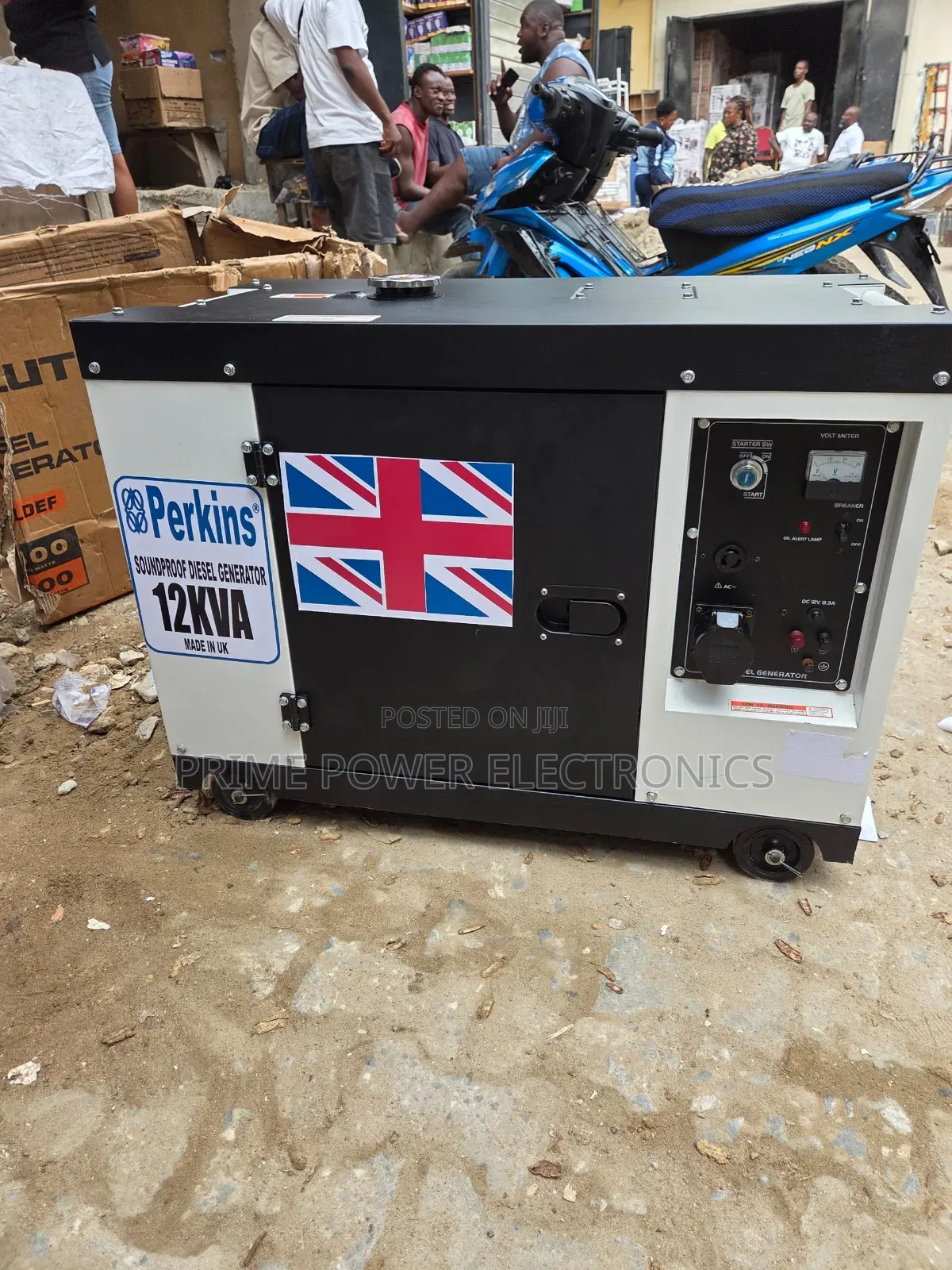 UK Made 12kVA Perkins Silent Diesel Generator