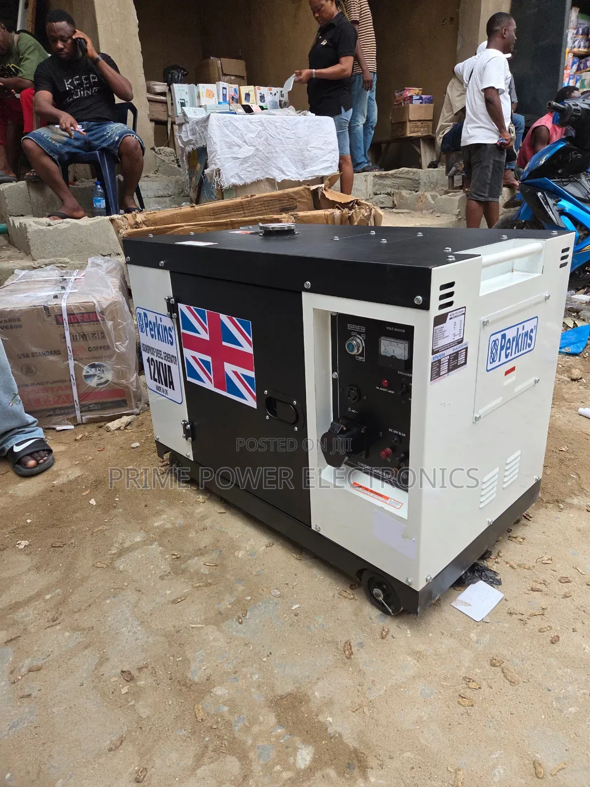 Get Uninterrupted Power With 12kVA Perkins Generator