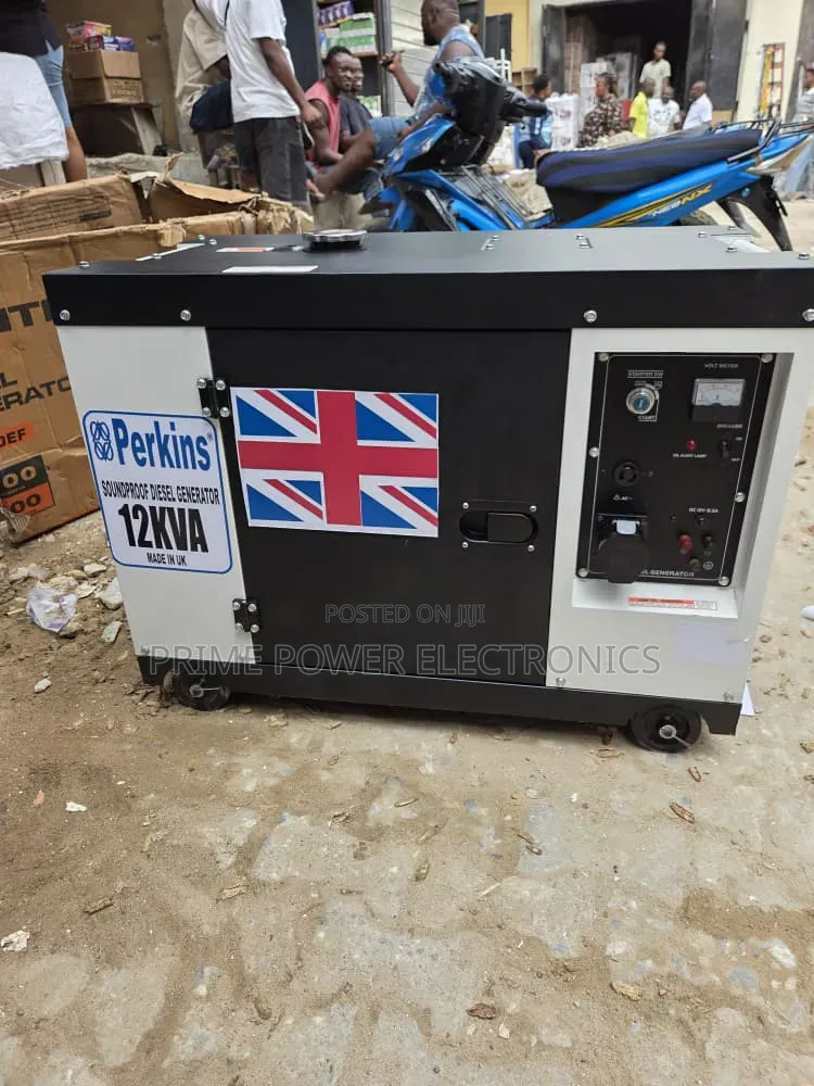 Get Uninterrupted Power With 12kVA Perkins Generator