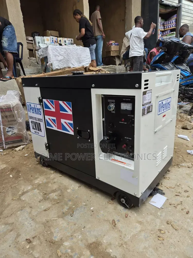 12kVA Perkins Diesel Generator – Silent & Durable