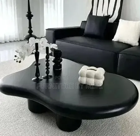 Brand New Cream Cloud Coffee Table – Aesthetic Minimalist Center Table