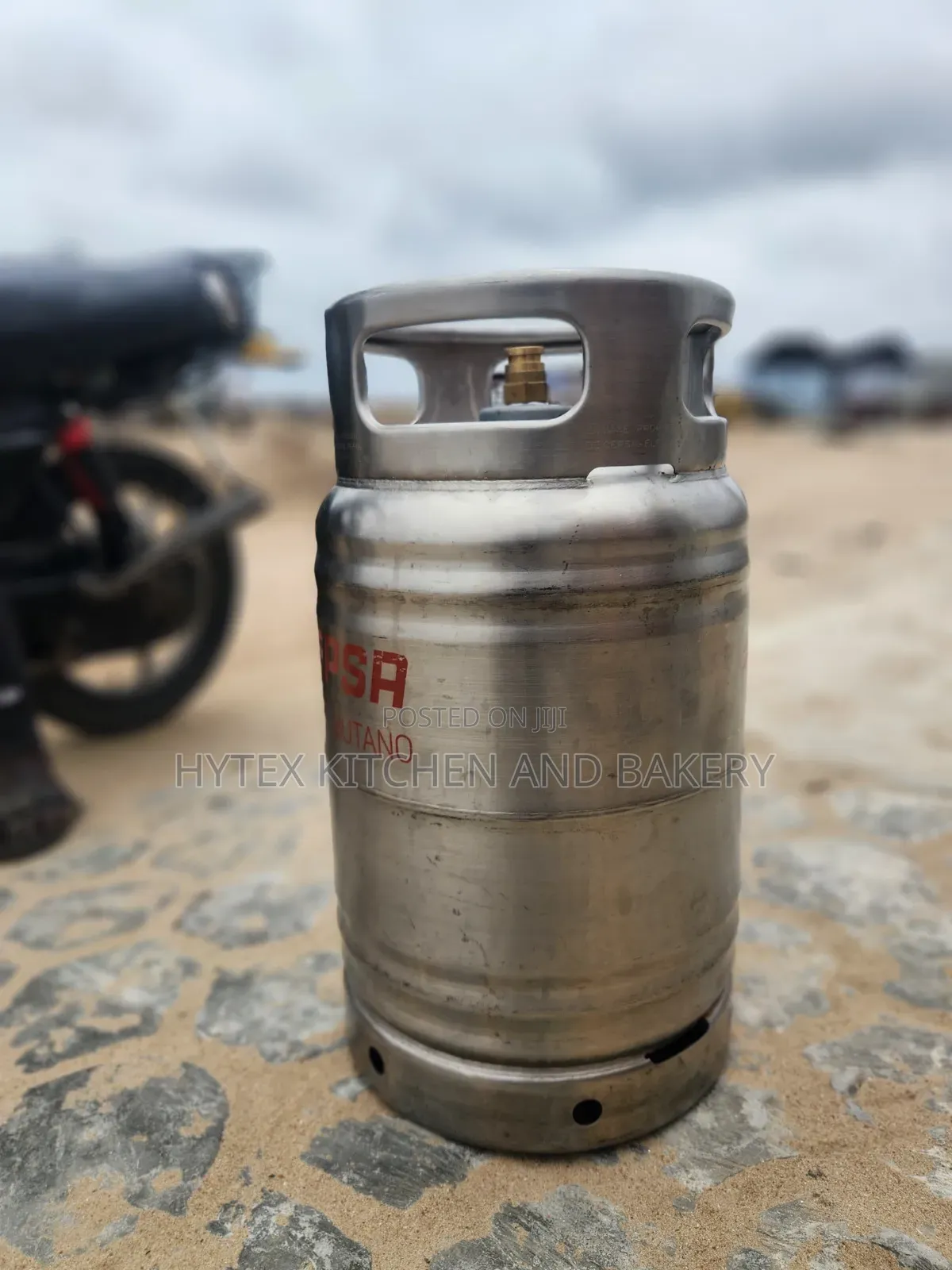 Stainless 12.5kg Gas Cylinder