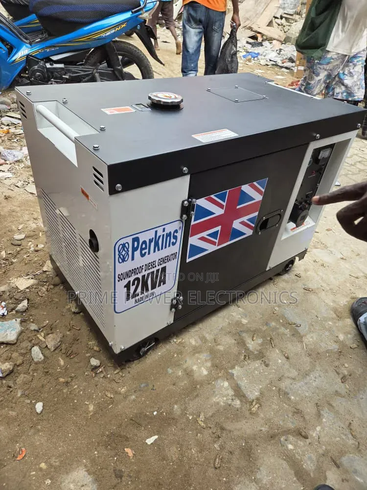 Heavy-Duty 12kVA Perkins Silent Generator