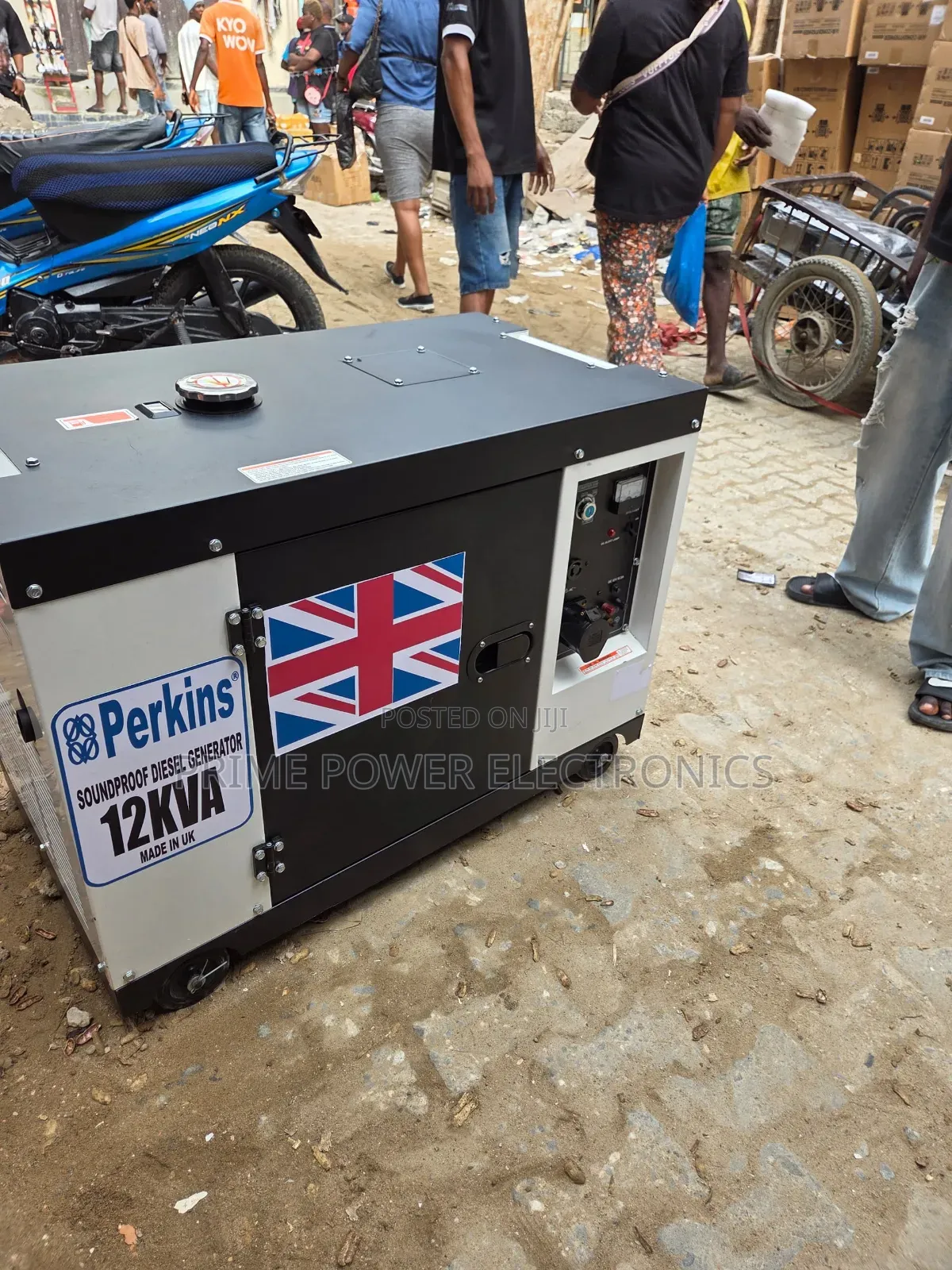 Heavy-Duty 12kVA Perkins Silent Generator
