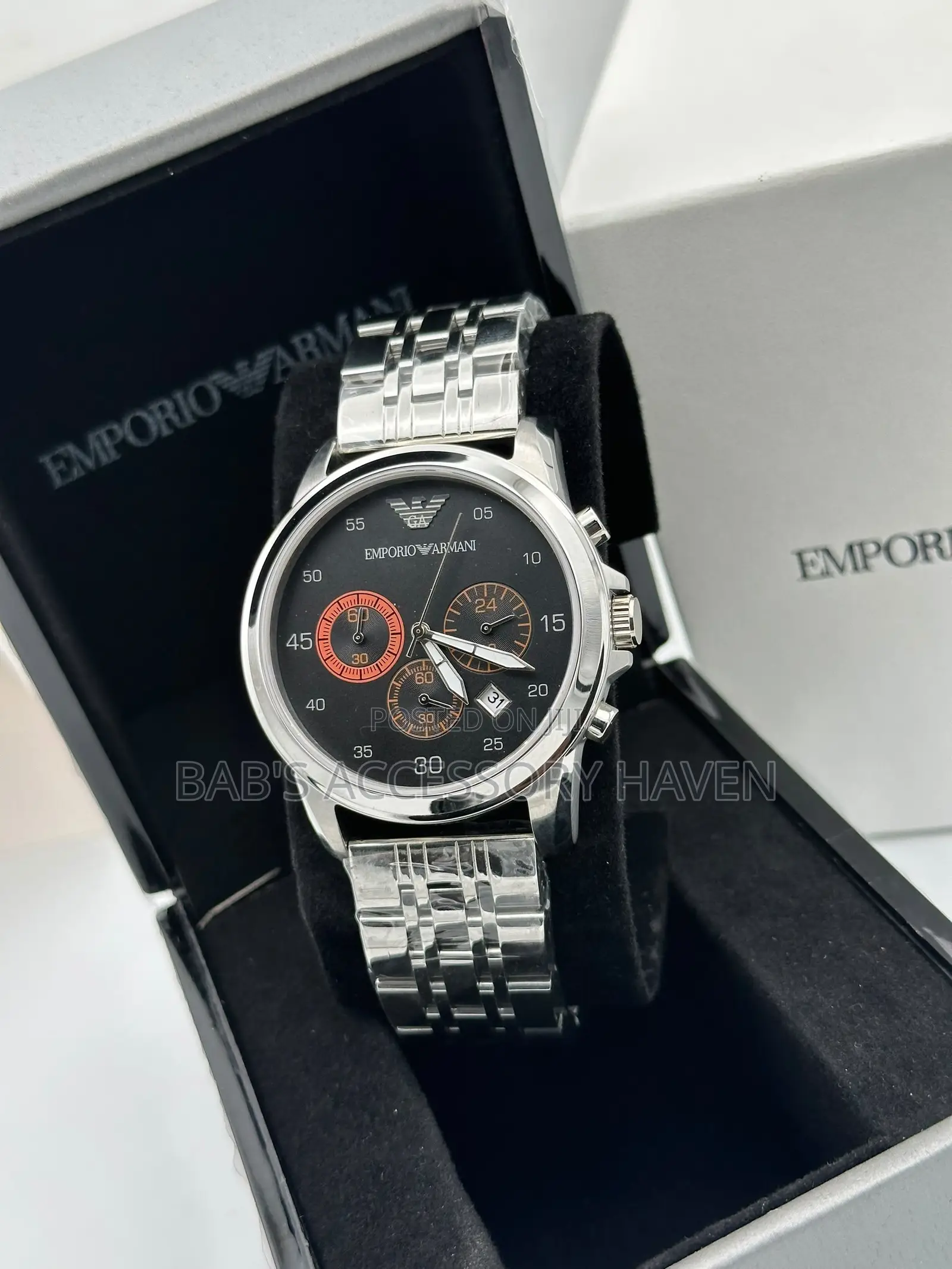Emperor Armani Active Chronograph Watch