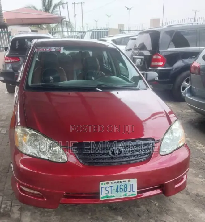 Toyota Corolla 2007 Red