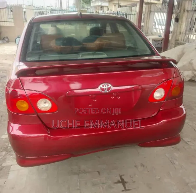 Toyota Corolla 2007 Red