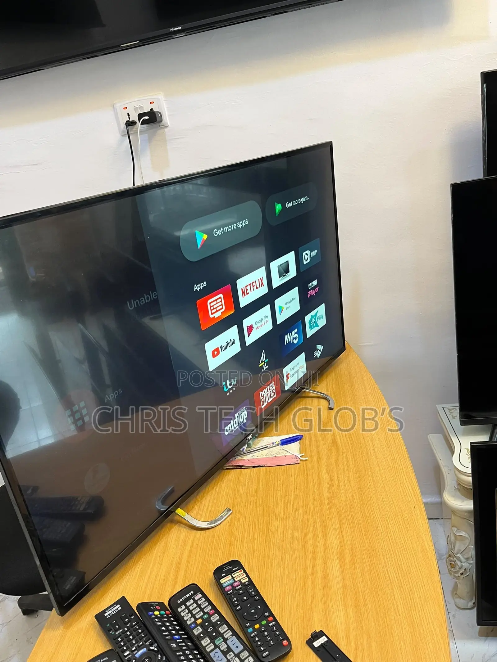 43inches JVC Android TV Original Strong Product 4k Smart TV
