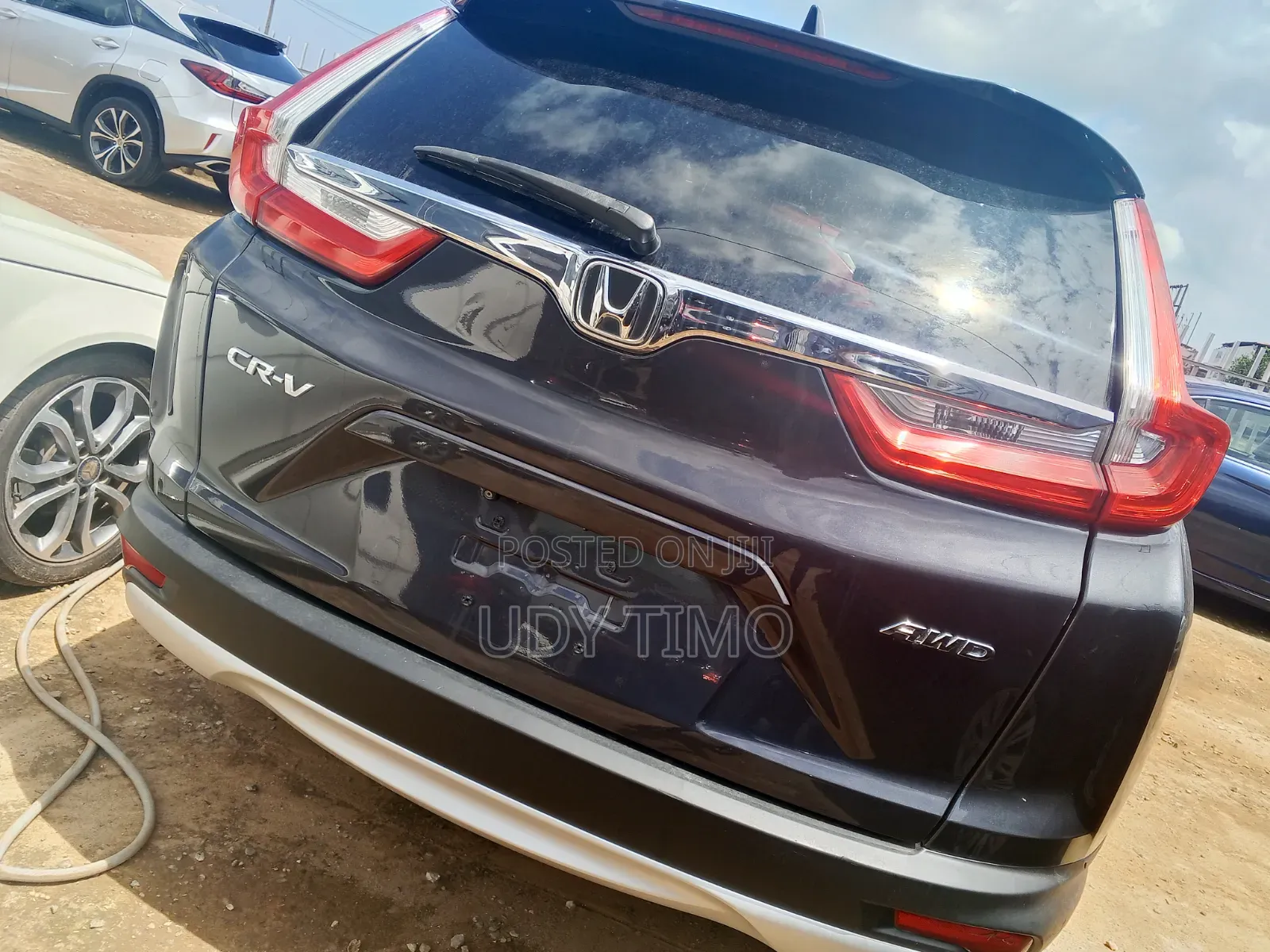 Honda CR-V Touring 4dr SUV AWD (1.5L 4cyl CVT) 2017 Gray