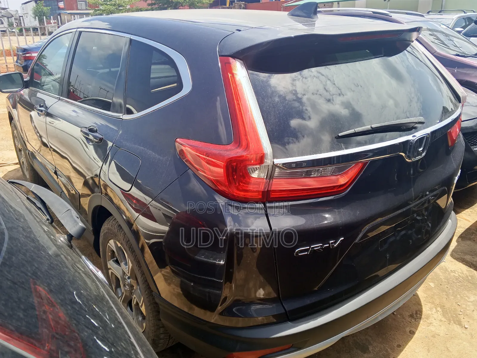 Honda CR-V Touring 4dr SUV AWD (1.5L 4cyl CVT) 2017 Gray