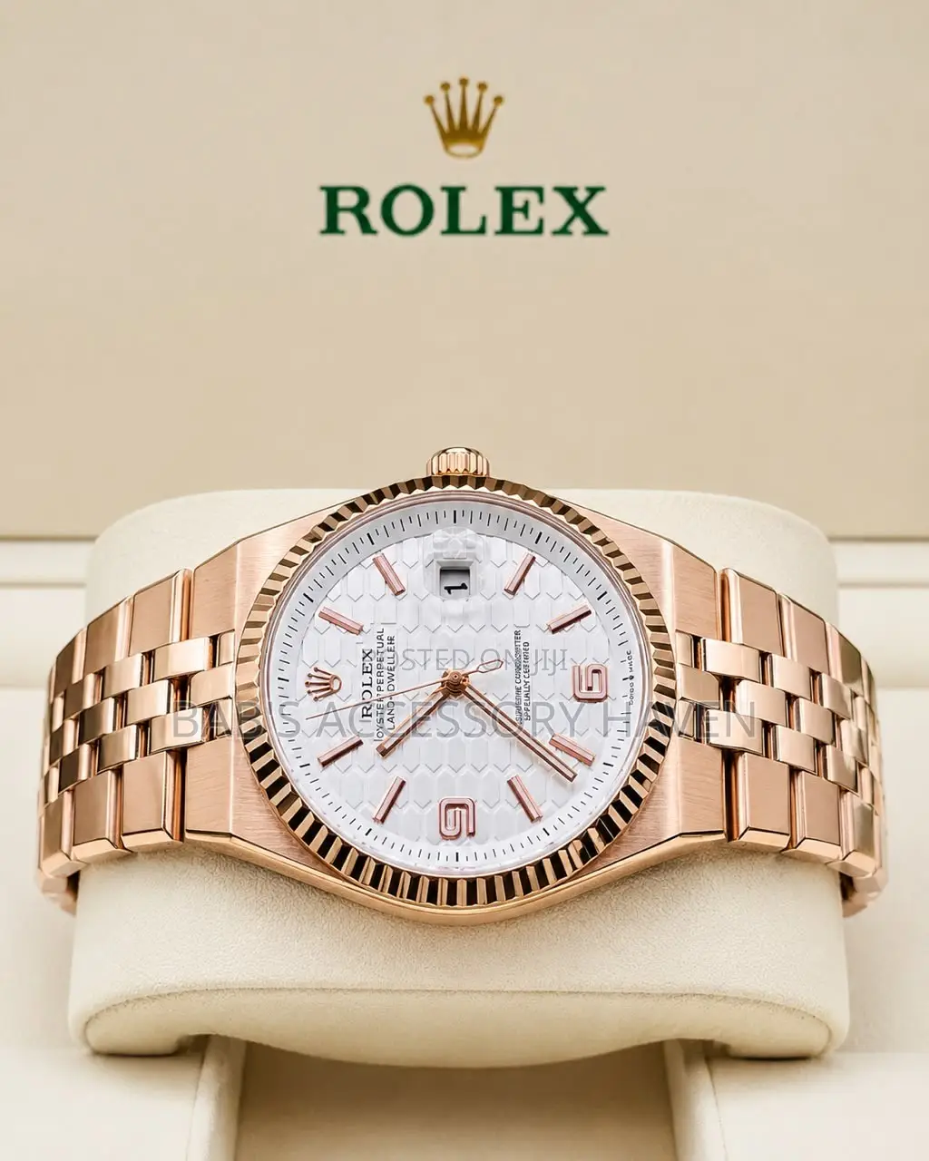 Rolex Oyster Perpetual ( Land-Dweller )Luxury Watch