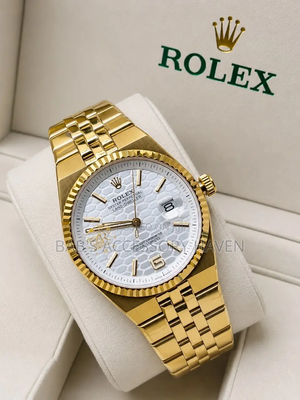 Rolex Oyster Perpetual ( Land-Dweller )Luxury Watch