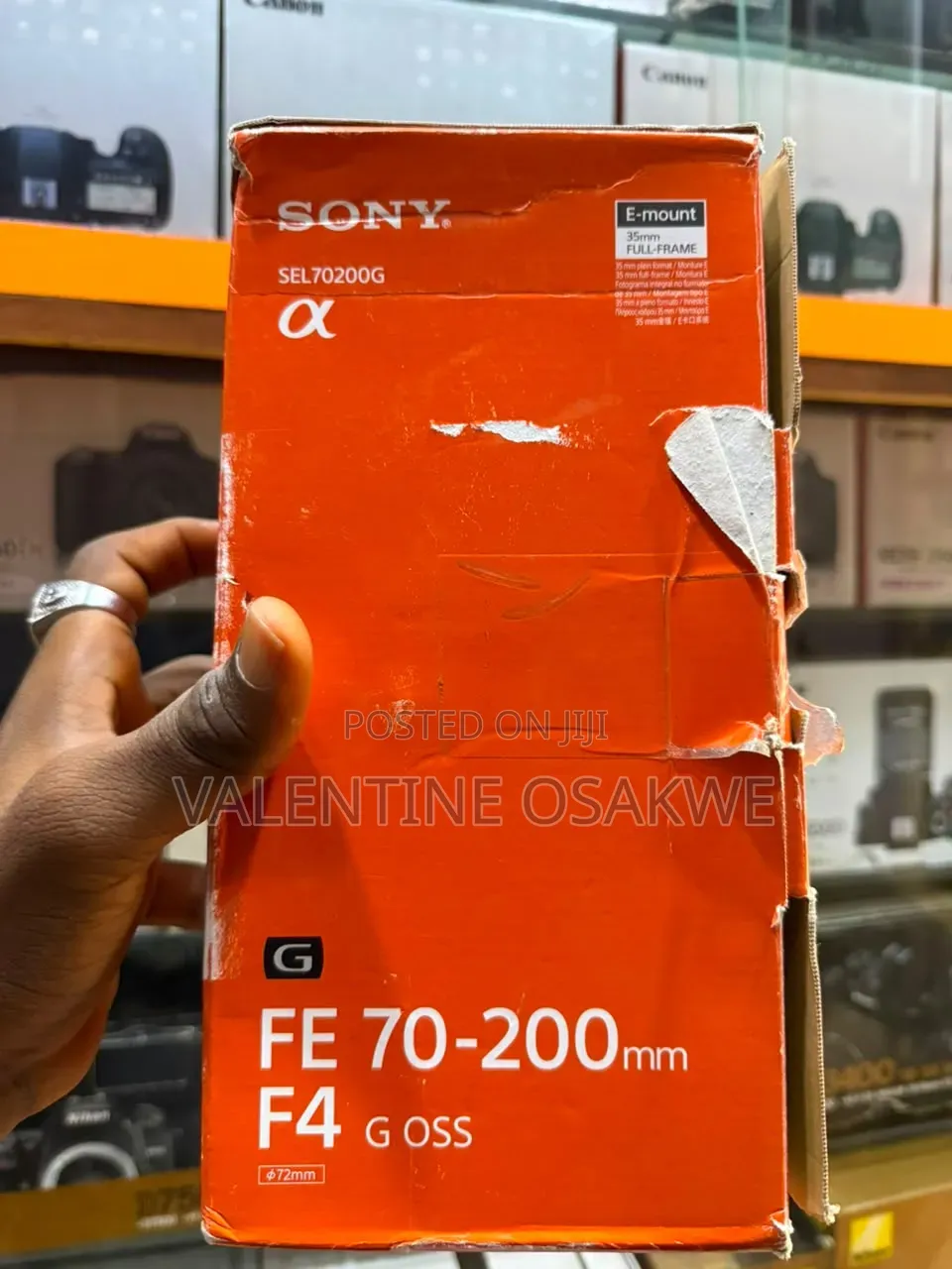 Sony Lens 70-200mm F4